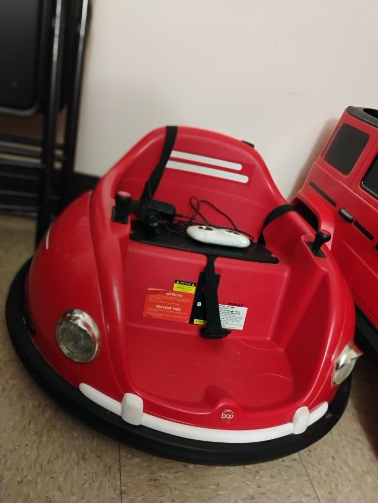 Red Bumper Car