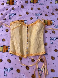 Yellow corset