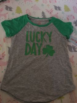 New st. Patrick shirt for girl