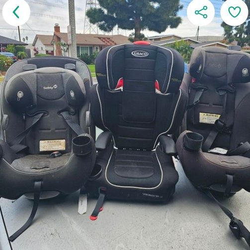 Carseats All 3 For $40!!!!!