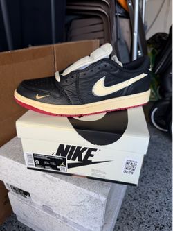 Brand new Nike Jordan 1 low Nigel better with time size 9