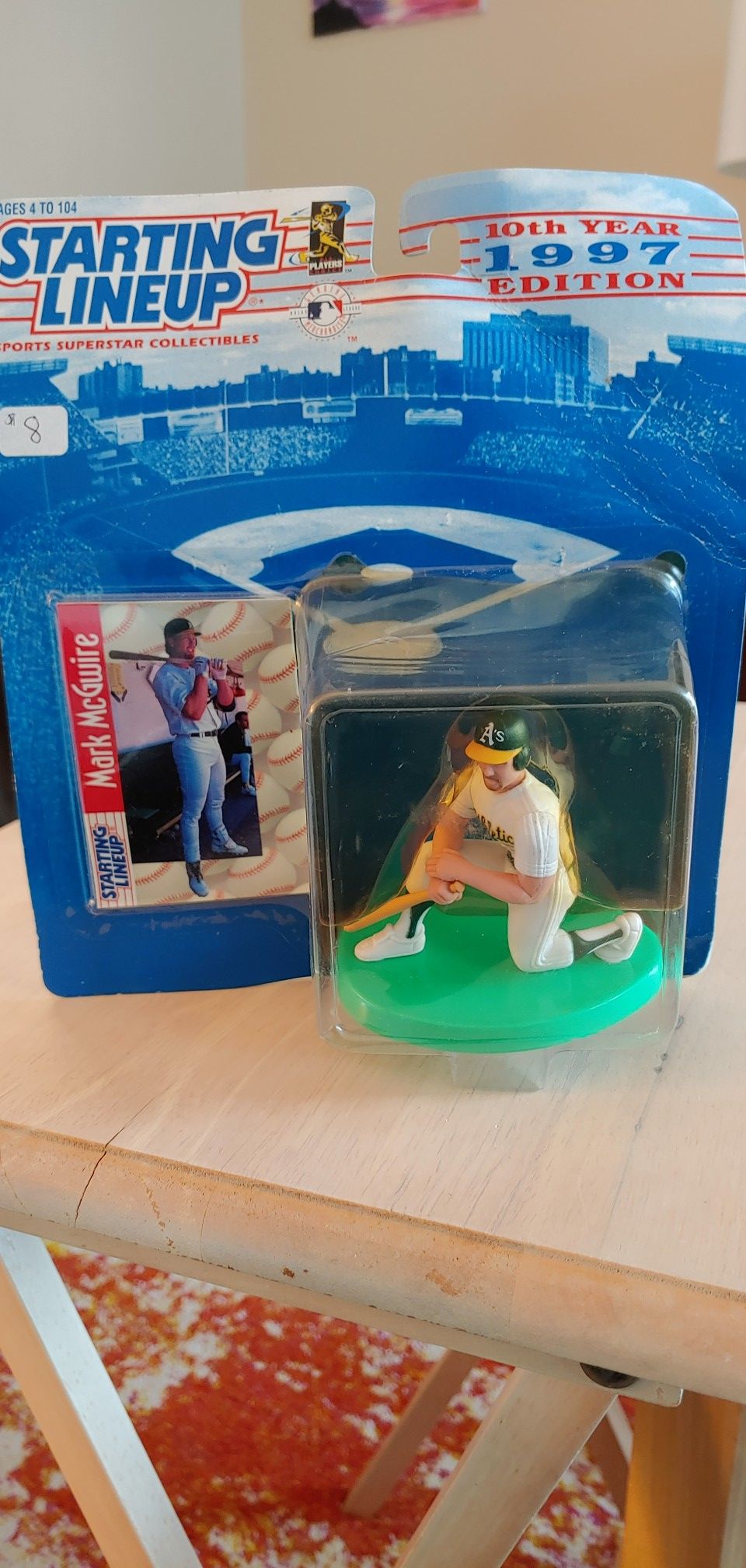 Mark McGwire 1997 starting lineup action figure