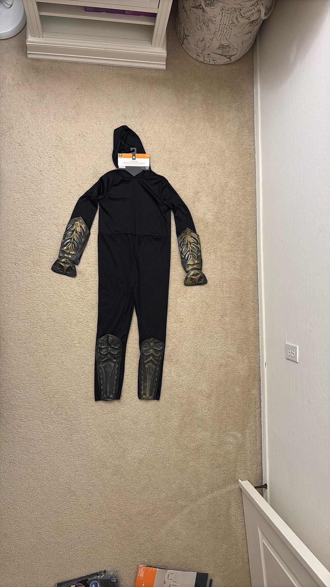 Dragon Warrior Ninja Kids Youth Halloween Costume Size M (6-8)