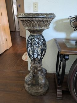 Tall Marble Pedestal