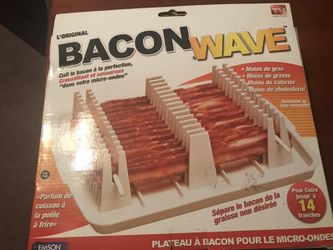 Bacon wave Brand new microwave your bacon
