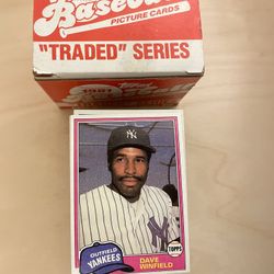 1981 Topps Traded Set 