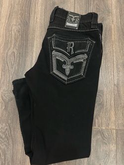 Rock Revival Black Jeans size 36