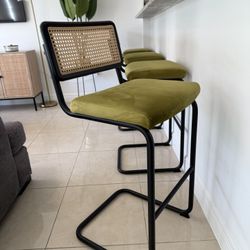Green Barstools 