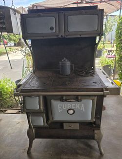 Vintage Eureka Wood Stove