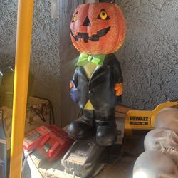 Pumpkin Halloween Figure
