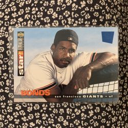 Barry Bonds Upper Decked Allstar Baseball Card