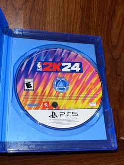 Opened PlayStation 5 Video Game PS5 NBA 2K24