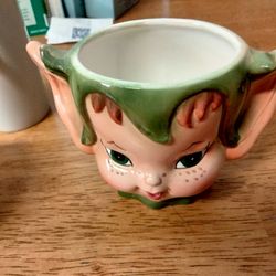 PIXIEWARE 1950s LEFTON JAPAN CERAMIC SUGAR BOWL