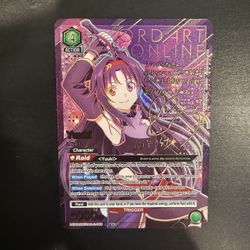 Union Arena SAO Vol. 2 / Yuuki SR signature 
