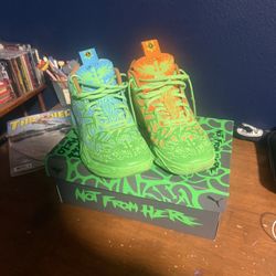 Lemello Ball X Ninja Turtles Basketball Shoes