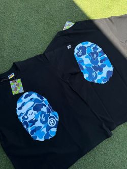 Bathing Ape Tee Camo ‘Black/Blue’