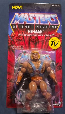 Super7 Masters of the Universe Vintage Collection Lot - He-Man, Skeletor, Beast Man