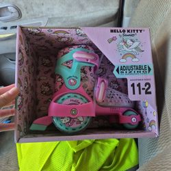 Brand New Hello Kitty Skates Size 11-2 Kids 