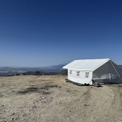 Like New 13 X 16 With Awning Wall Tent With Floor