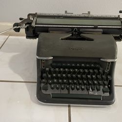 Vintage Antique Olimpia Manual Typewriter West Germany 1950S
