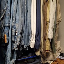 JEANS!!  LEVI'S DICKIES WRANGLER 32X32 N 34 X34