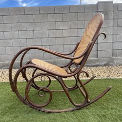Vintage Bentwood Rocking Chair