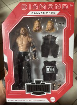 WWE Ultimate Edition DIAMOND DALLAS PAGE Wresting Action Figure DDP nWo New 2026