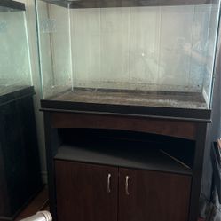 fish tank with stand