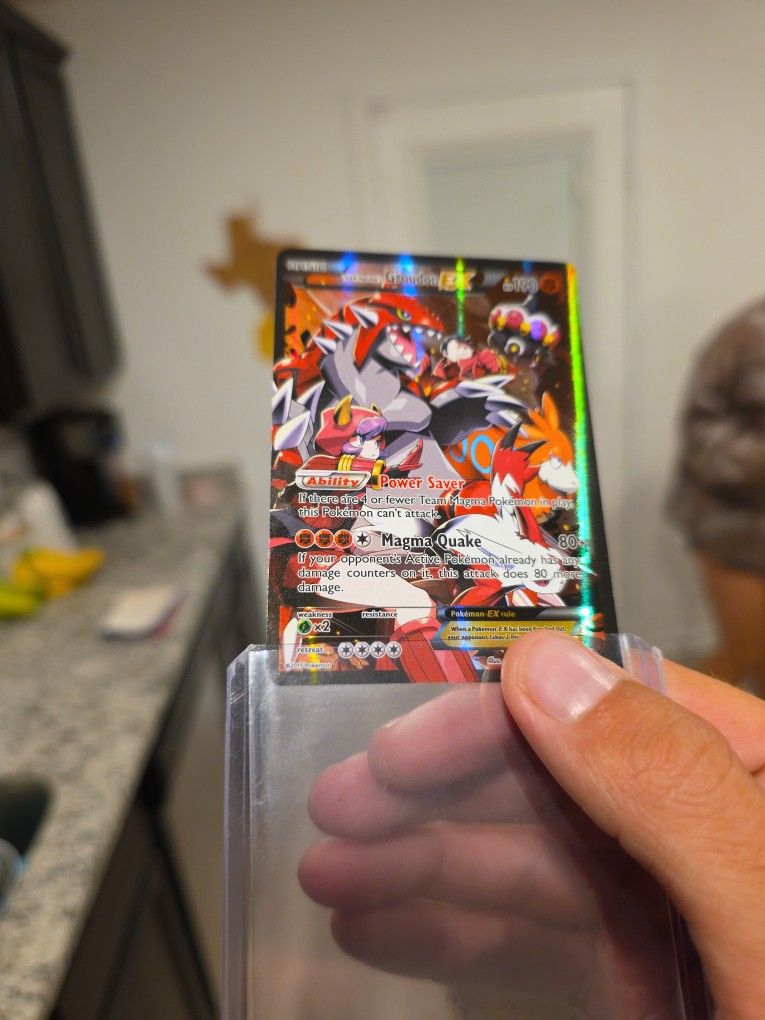 Team Magma Groudon Ex