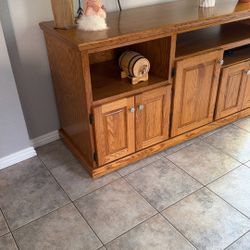 Entertainment Center With Wheels