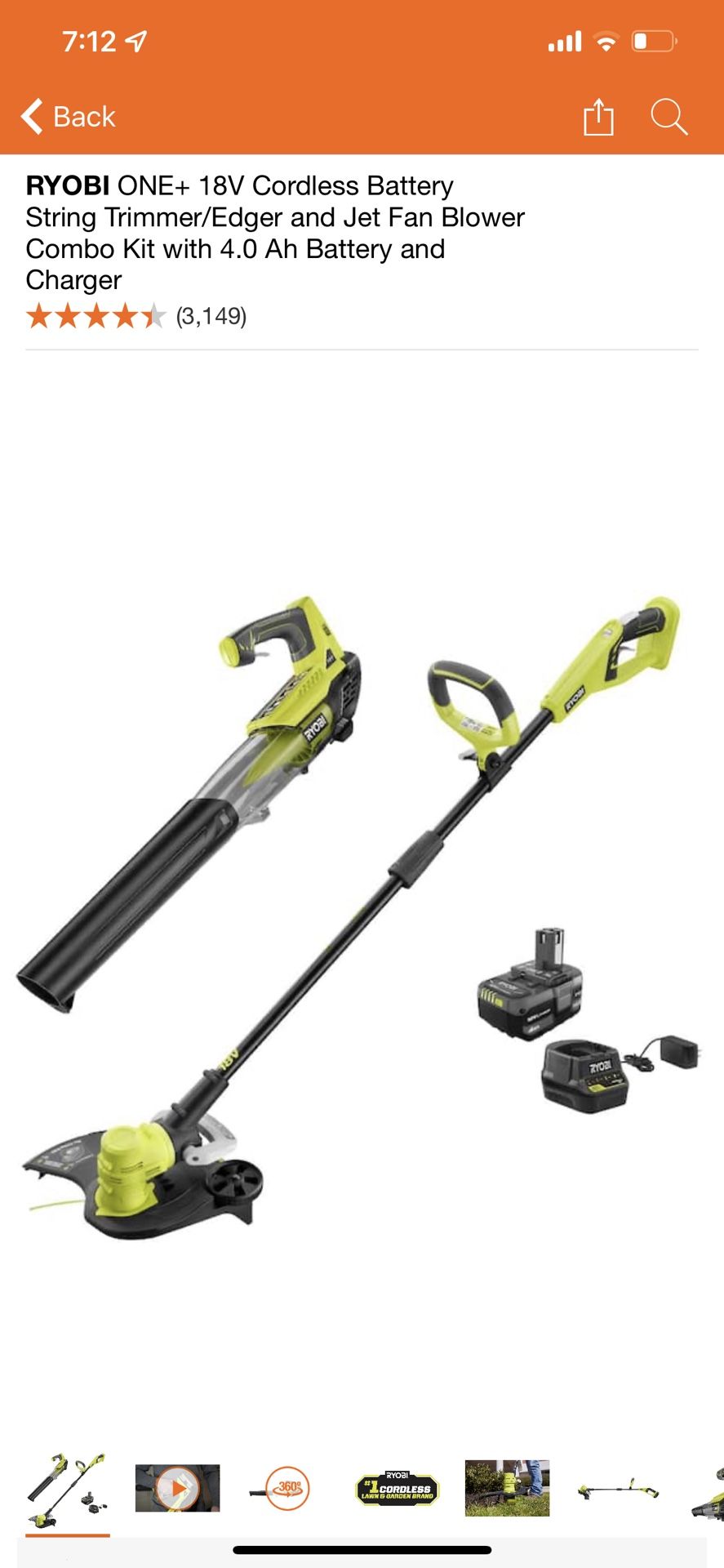 Trimmer Kit Ryobi One Plus Grass Trimmer Lawn Mower Ryobi One Plus