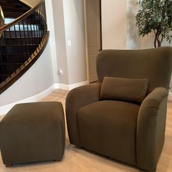 Plush Velvet Swivel Chairs - New Price Drop!