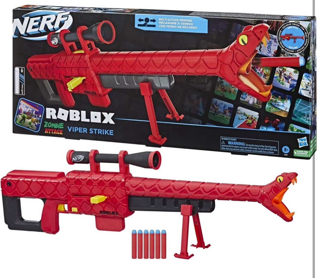 New: Nerf Roblox Zombie Attack: Viper Strike