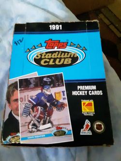 1991 Topps Stadium Club Hockey 36 Packs