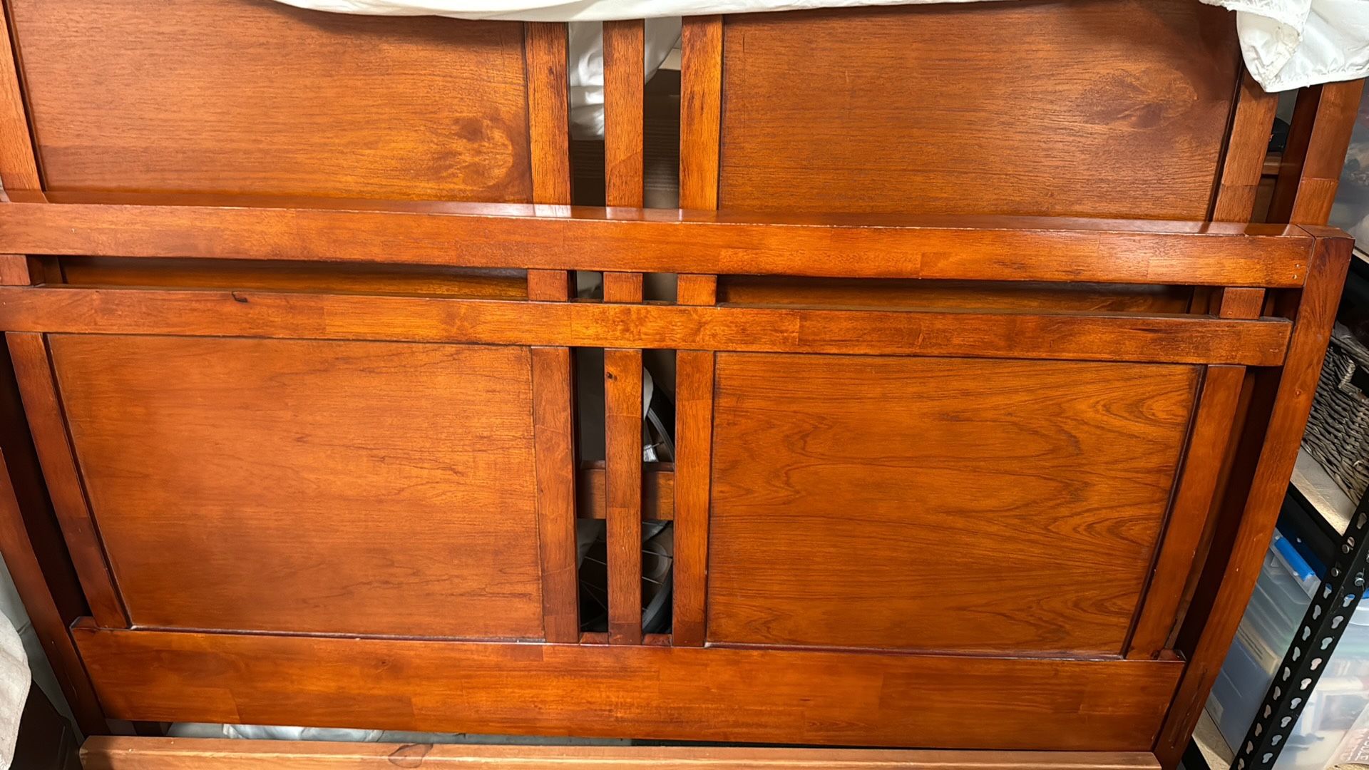 Queen bedroom Set Made Of Solid Cherry Wood