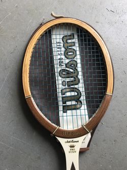 Vintage tennis racquet