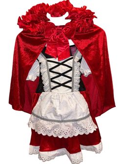 Luxury Enchanted Storybook “Little Red Riding Hood” Costume Set - US S (4)
