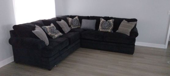Black Sectional Sofa