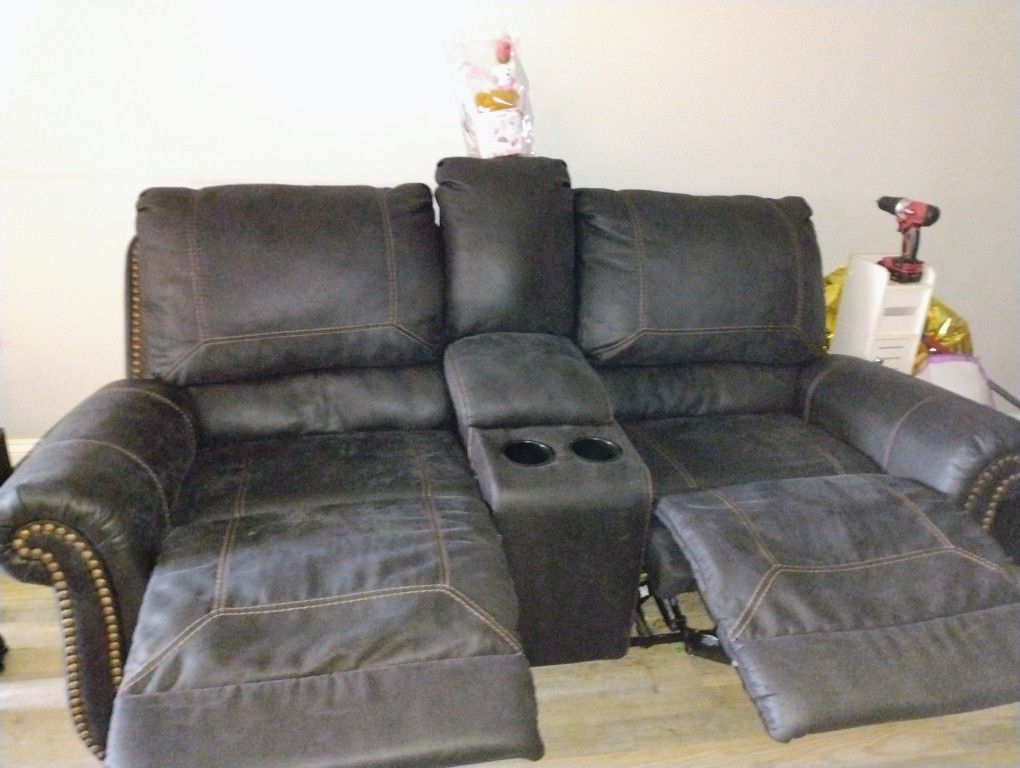 Reclining 2pc Microfiber Living Room Set