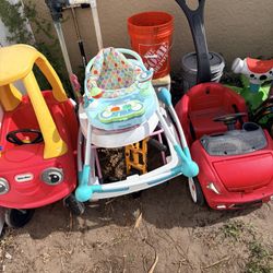 Free Kids Walker And Push Cars 