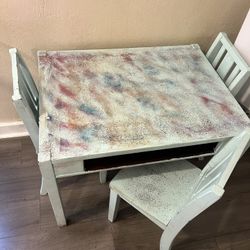 Solid Wood Kids Table