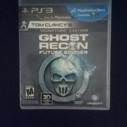 PS3 GHOST RECON FUTURE SOLDIER