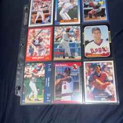 Angels Baseball Cards 