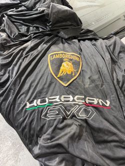 Lamborghini Huracan Evo embroidered car cover