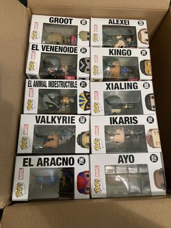 Marvel Collector Corps Funko Pops