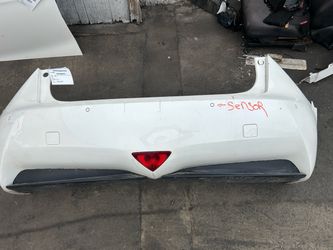 Toyota Mirai Rear Bumper White 2016 - 2020 ; J466