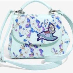Loungefly Alice In Wonderland Crossbody Handbag