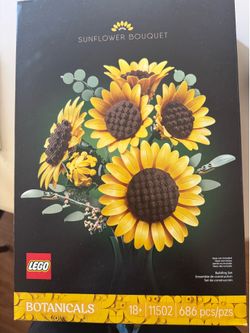 Sunflower LEGO Bouquet