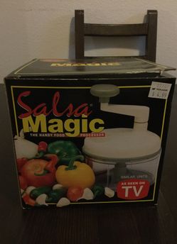 Salsa magic handy for processer