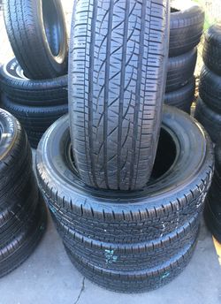 225/65/17 Firestone Semi new set 95% LIFE $200 INCLUDING PROFESSIONAL INSTALLATION AND TAX